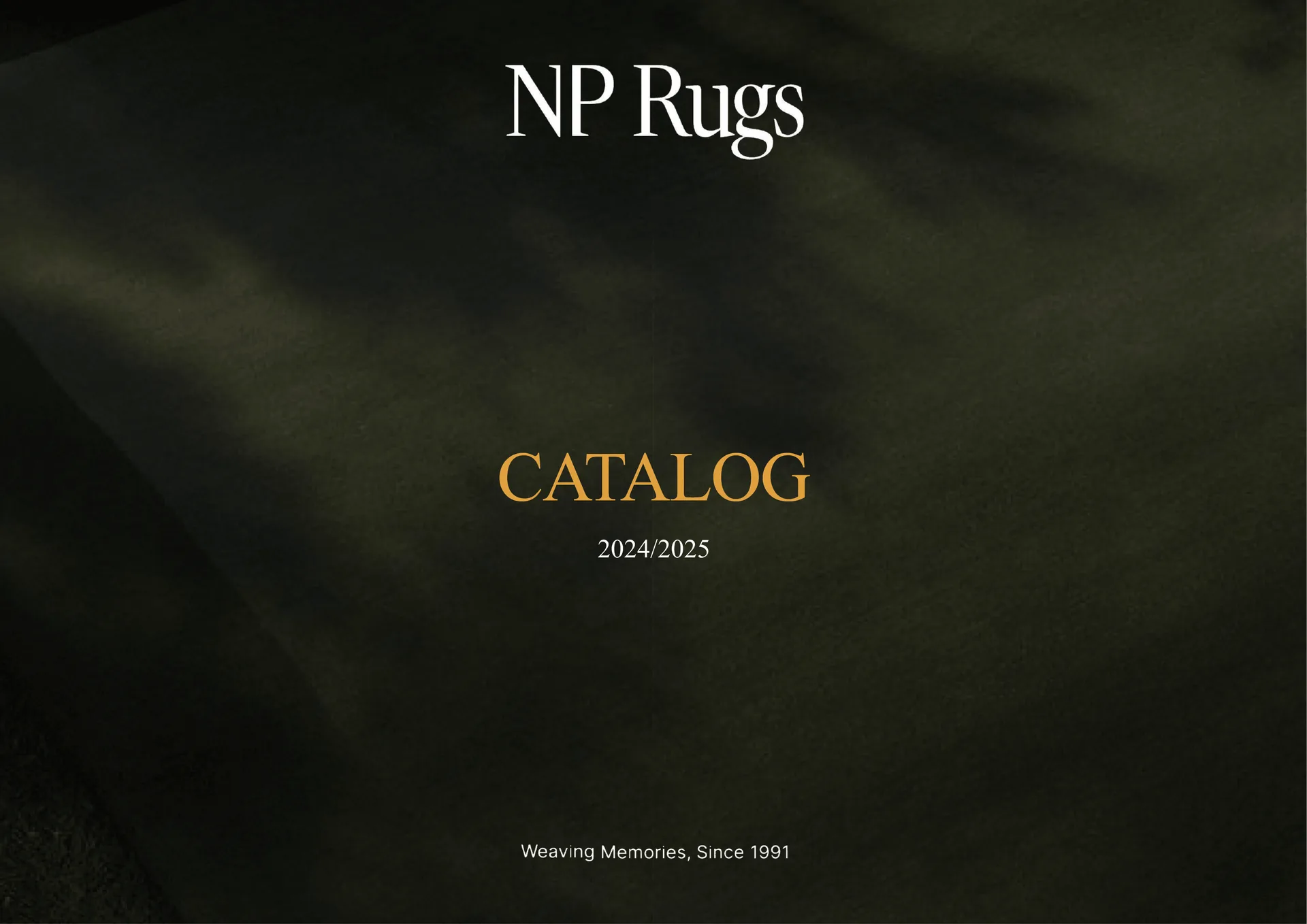 NP Rugs — Catalog 2024/2025 cover
